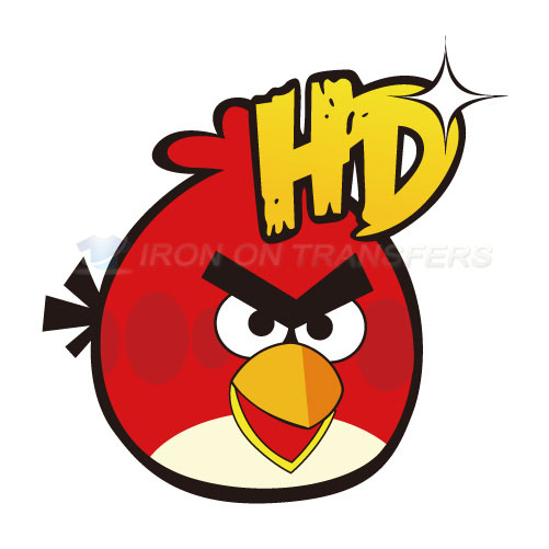Angry Birds Iron-on Stickers (Heat Transfers)NO.1299